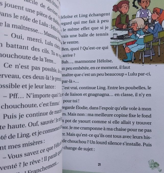 C'est la vie Lulu ! Je n'aime pas être le chouchou