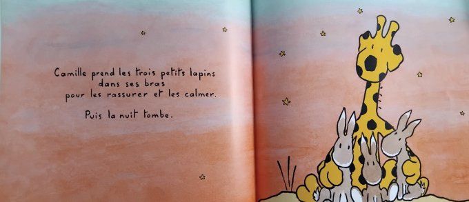 Camille lit une histoire