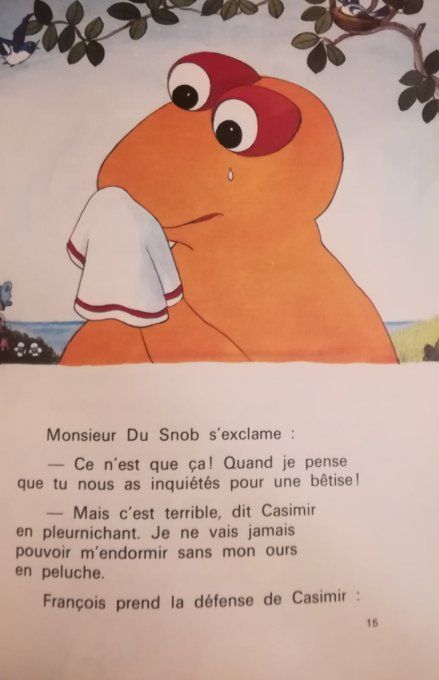 Casimir et l'ours en peluche