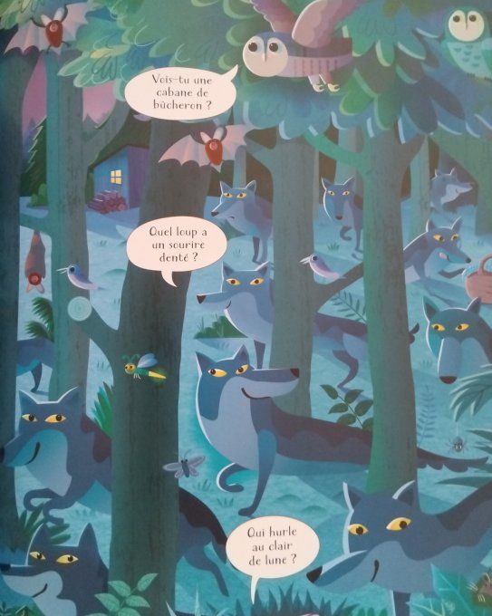 Cherche et trouve dans la forêt