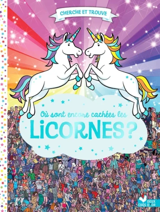 Cherche et trouve où sont cachées les licornes ?