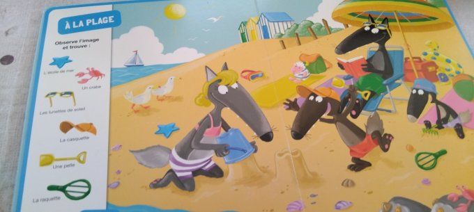 P'tit Loup Cherche et trouve vive les vacances !