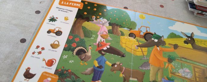 P'tit Loup Cherche et trouve vive les vacances !