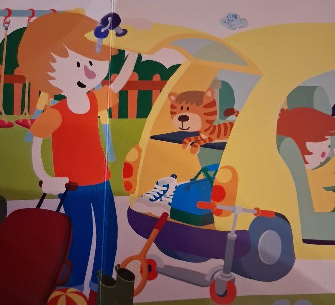 Mini cherche et trouve sur la route des vacances