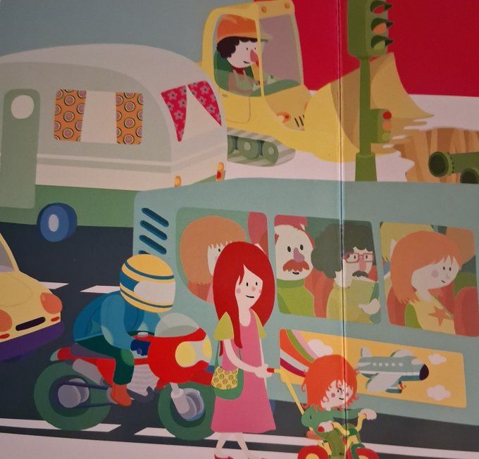 Mini cherche et trouve sur la route des vacances