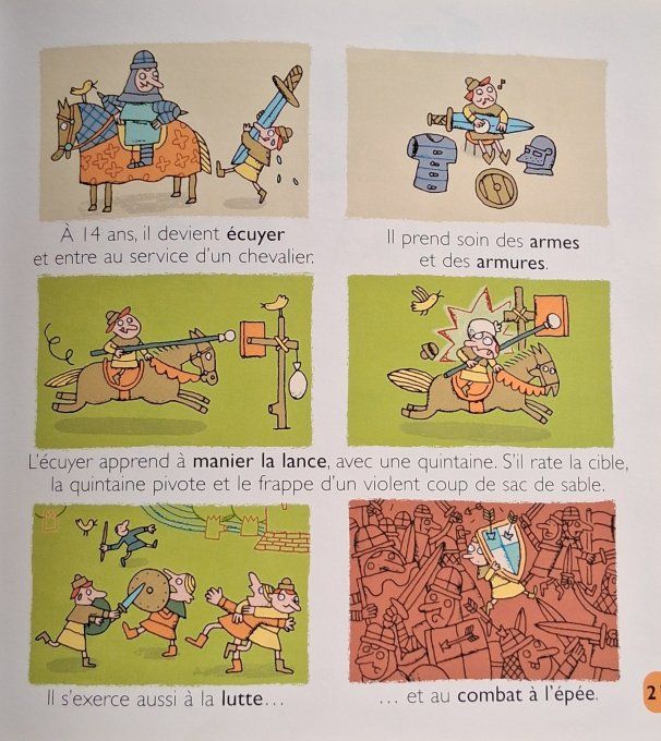 Chevaliers et châteaux forts, mes premières encyclopédies