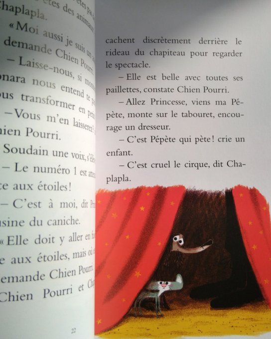 Chien pourri au cirque