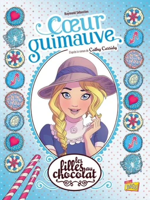 Les filles au chocolat cœur guimauve