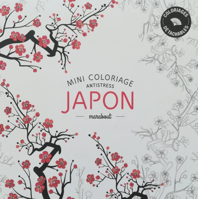 Mini coloriages antistress, japon