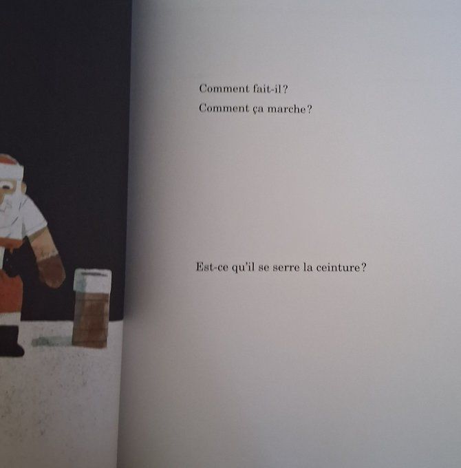 Comment le père Noël descend par la cheminée