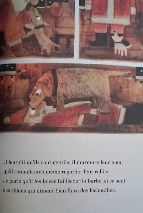 Comment le père Noël descend par la cheminée