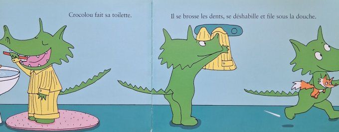 Crocolou aime être beau