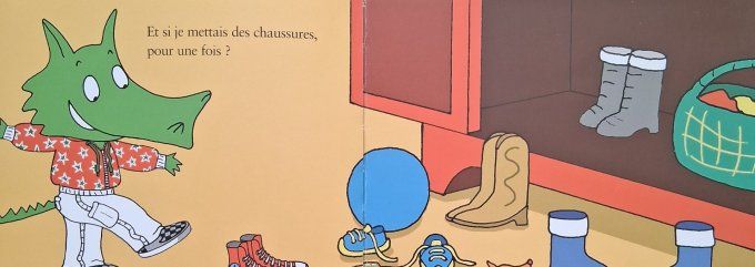 Crocolou aime être beau