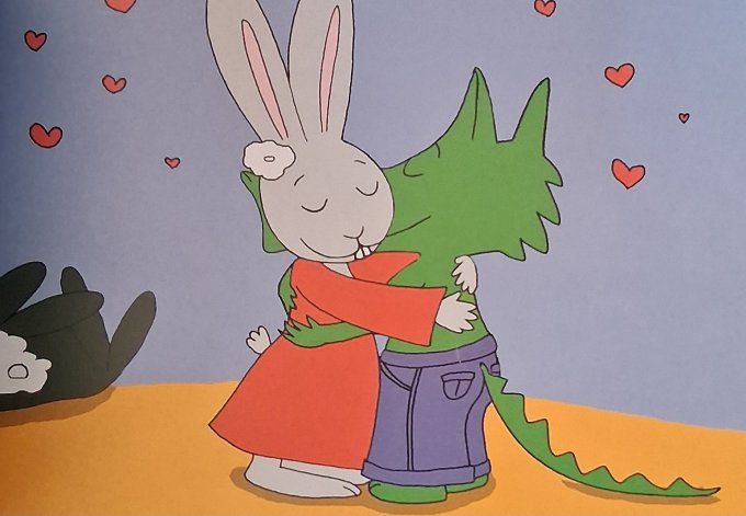 Crocolou aime les câlins