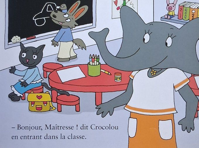 Crocolou aime sa maîtresse