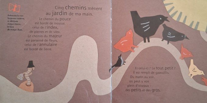 Dans le jardin de ma main, comptines à mimer