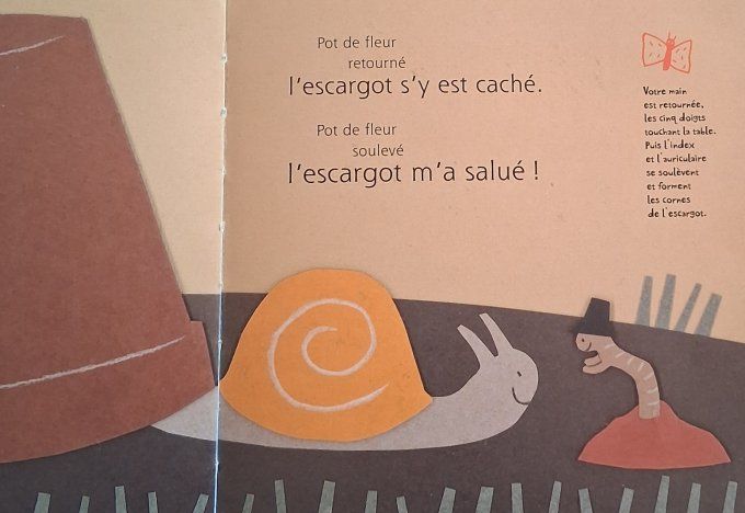 Dans le jardin de ma main, comptines à mimer