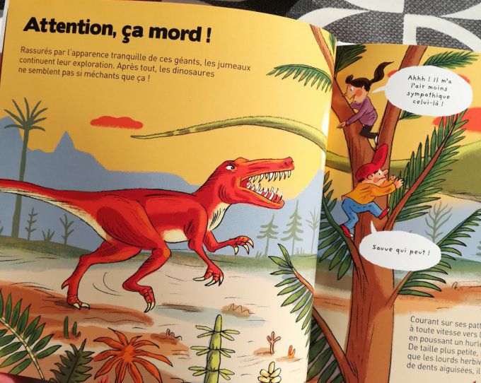 Expédition au pays des dinosaures