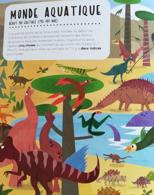 Au temps des dinosaures, qu'est ce qui cloche ?