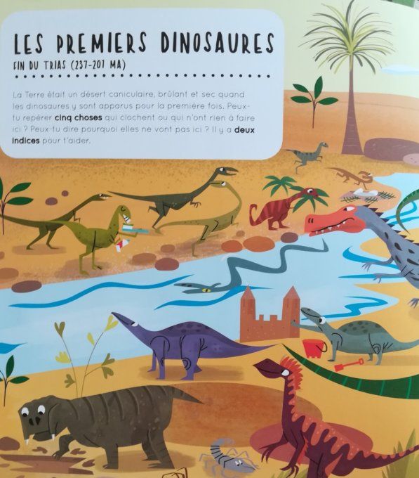 Au temps des dinosaures, qu'est ce qui cloche ?