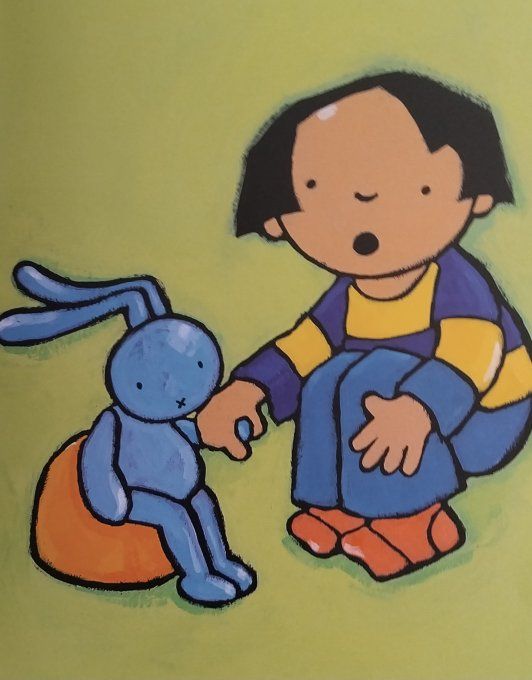 Doudoulapin sur le petit pot