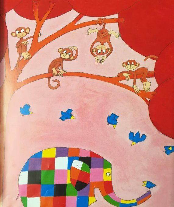 Elmer et l'arc-en-ciel