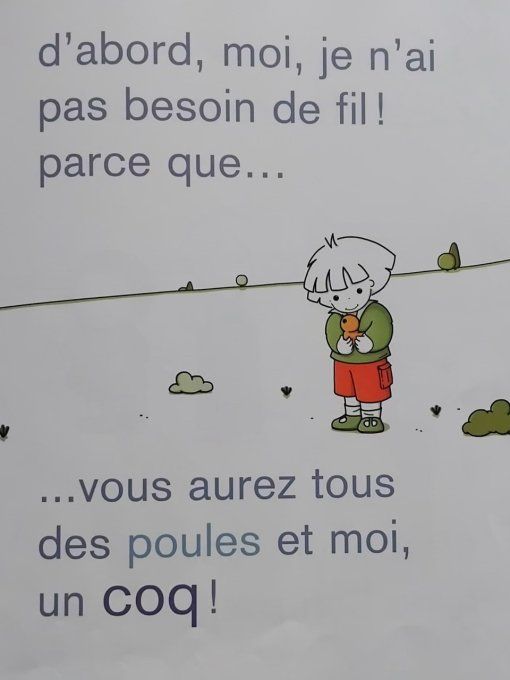Emilie et les poussins