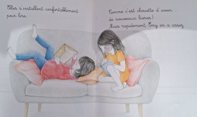 Emy ne veut pas lire, mes petites histoires Montessori