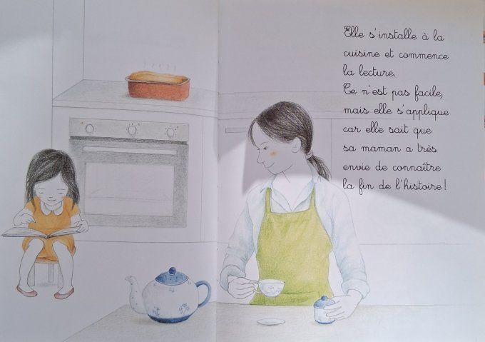 Emy ne veut pas lire, mes petites histoires Montessori