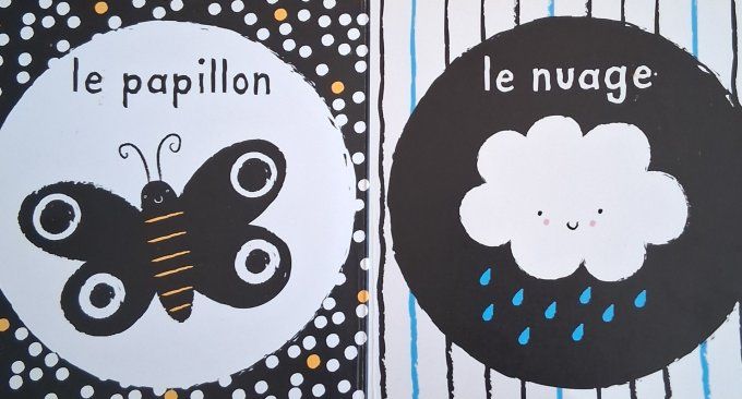 Mon tout premier livre en noir et blanc, en promenade