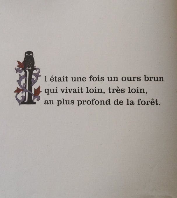 Encore une histoire d'ours