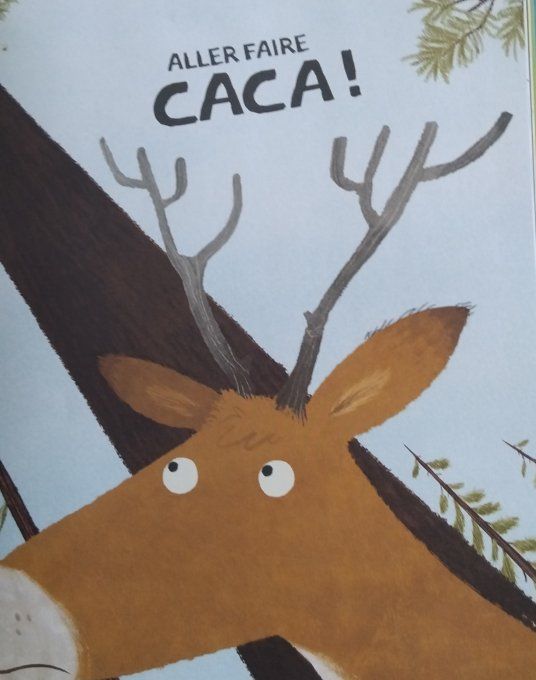 Est-ce qu'un ours fait caca dans les bois ?