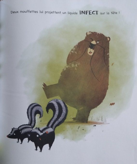 Est-ce qu'un ours fait caca dans les bois ?