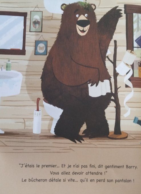 Est-ce qu'un ours fait caca dans les bois ?