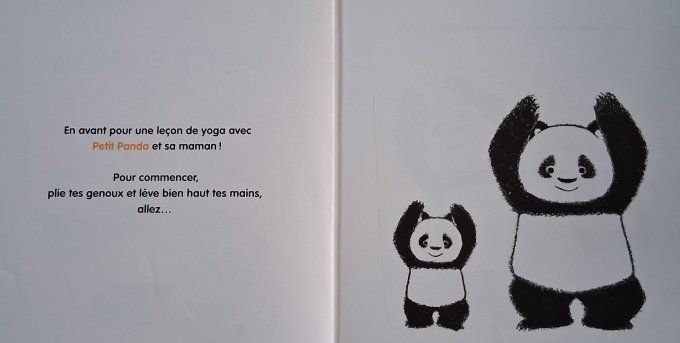 Fais du yoga avec petit Panda et sa maman