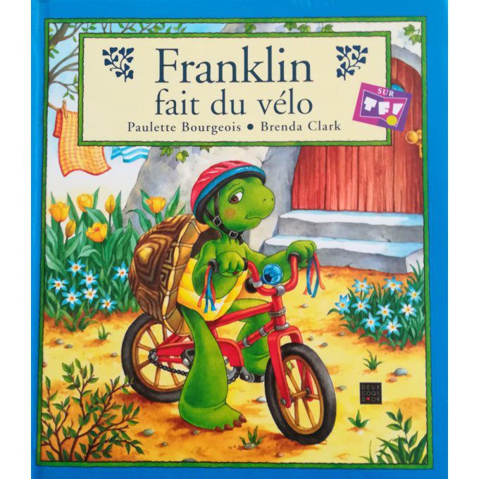 Franklin fait du vélo