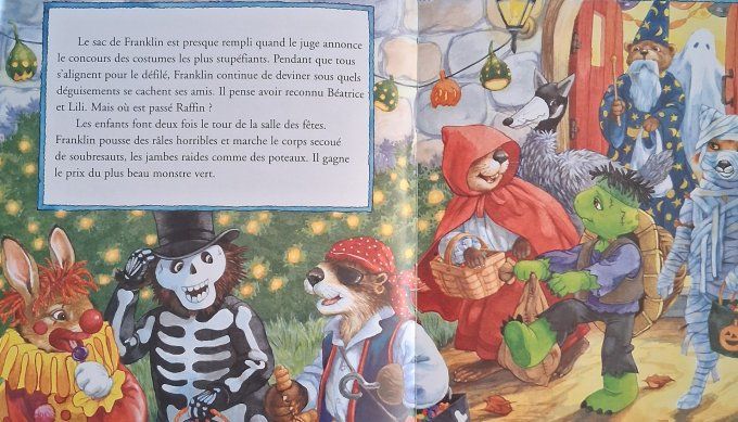 Franklin fête Halloween