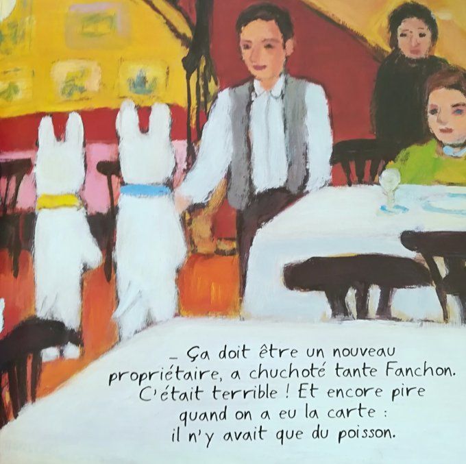 Gaspard et Lisa au restaurant