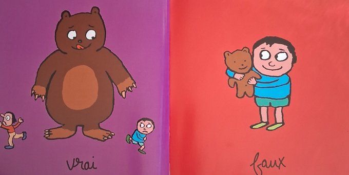 Gros Minus animalier des contraires