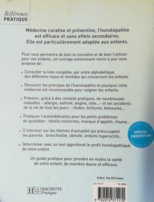 Guide de l'homéopathie pour mes enfants