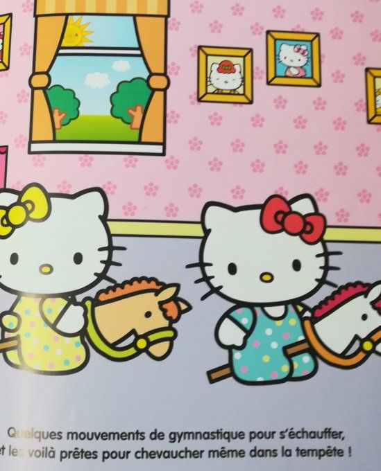 Hello Kitty, au galop !