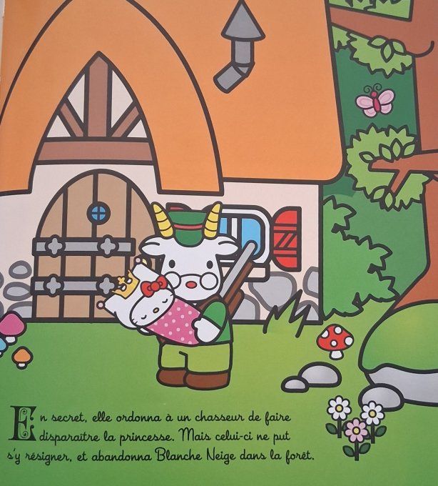 Hello Kitty il était une fois Blanche Neige