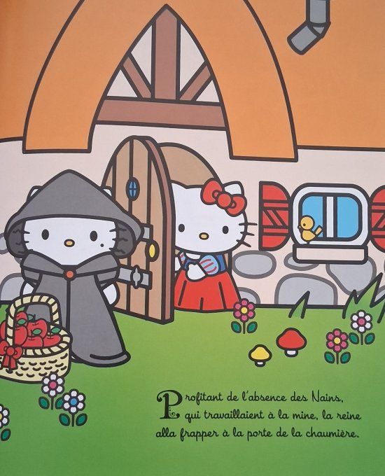 Hello Kitty il était une fois Blanche Neige