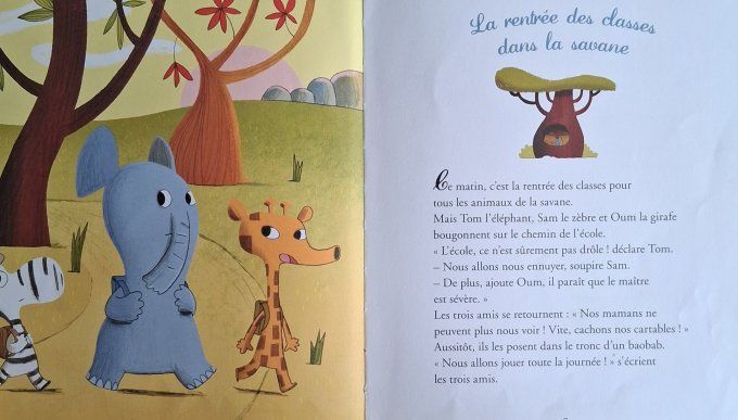 Histoires d'école à lire avec papa et maman