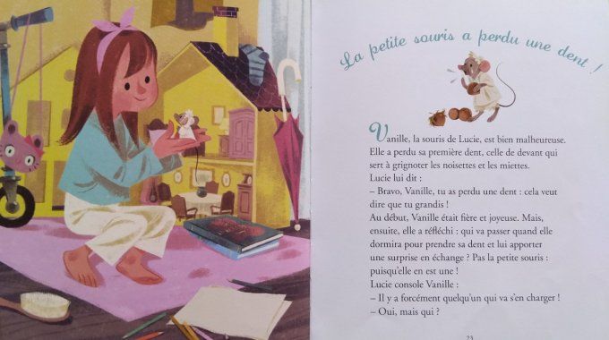 Histoires de la petite souris à lire avec papa et maman