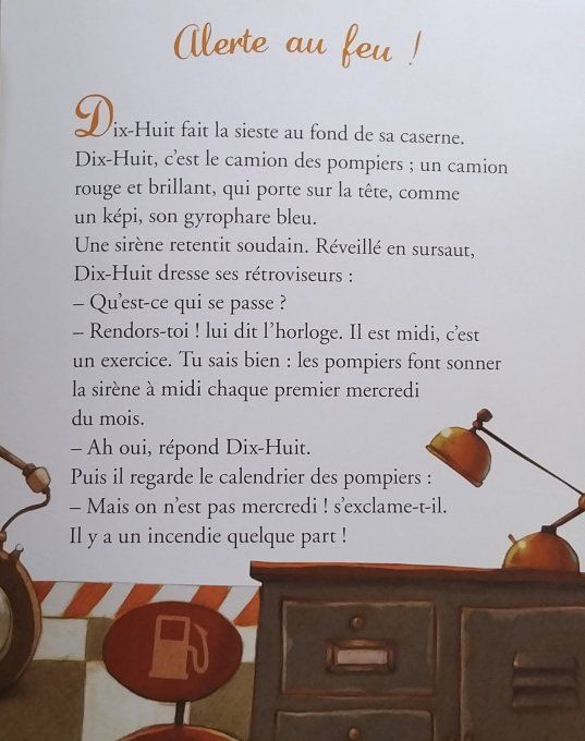 Histoires de camions de pompiers à lire avec mon petit garçon