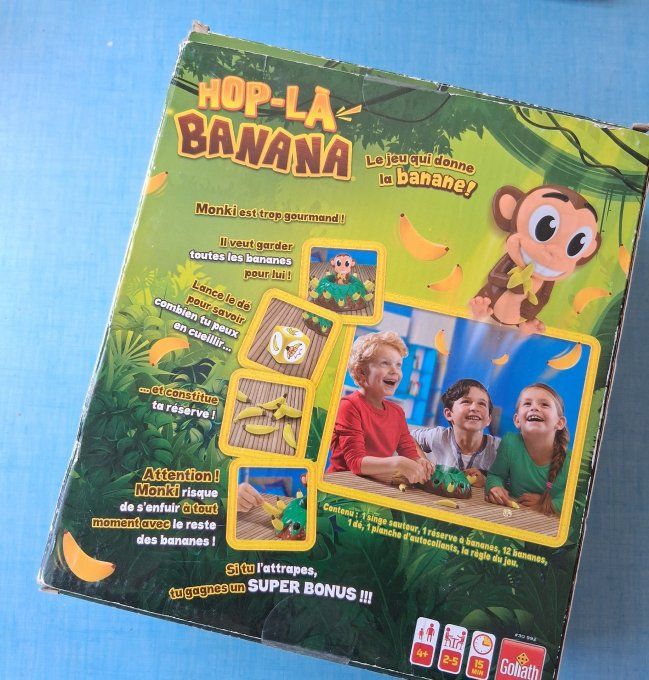 Jeu Hop-Là banana !
