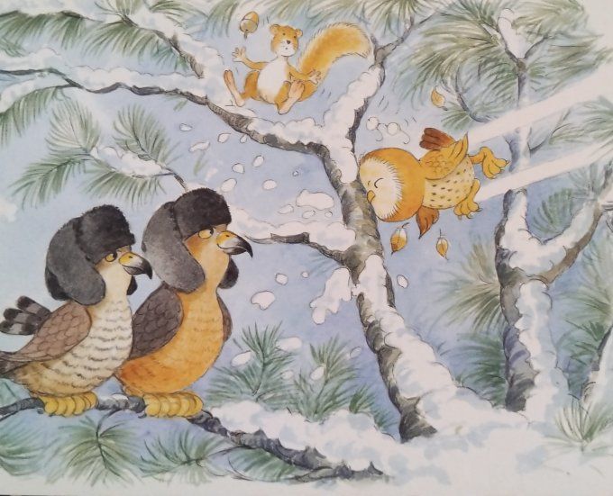 Les contes de la forêt enchantée, Houlou le hibou