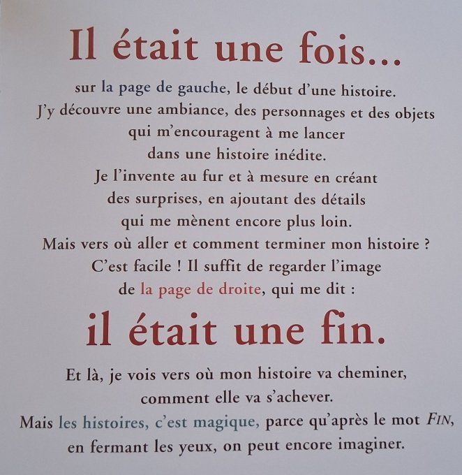 Il était une fois... il était une fin