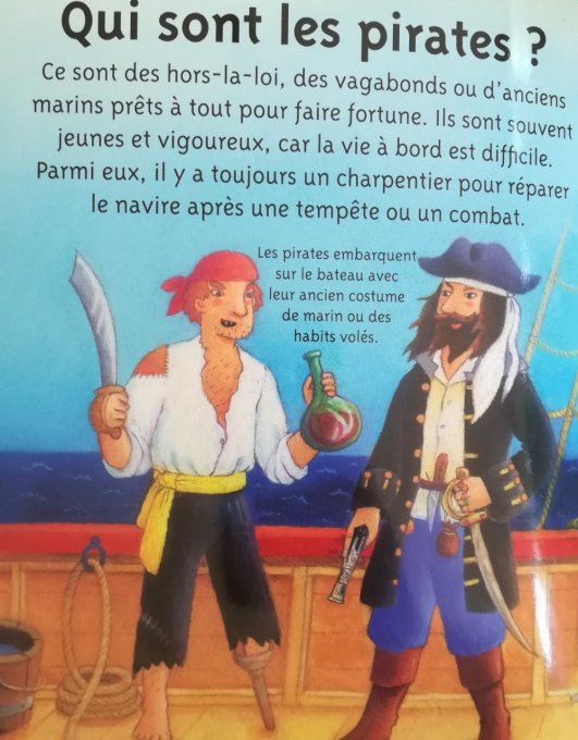 La petite imagerie, les pirates